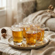 Glass Mug Set - 6 Pcs
